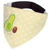 Mr. & Mrs. Panda Hundehalstuch M Avocado Kern rollt -