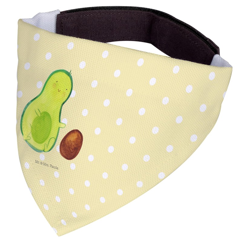 Mr. & Mrs. Panda Hundehalstuch M Avocado Kern rollt -