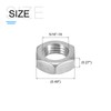 METALLIXITY Hex Nuts (5/16"-18) 5Pcs, 316 Stainless Steel Coarse Thread