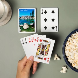 Lantern Press Lake Tahoe, Inlet, Photography (52 Playing Cards, Poker Size Card Deck with Jokers)