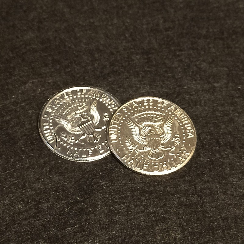 Magic of Nibbling Coins (Just bite a coin and blow