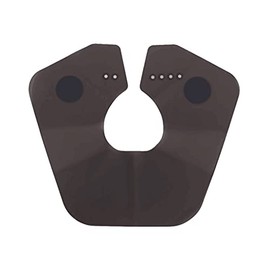 Delantal ajustable de capa de cuello de silicona para corte de pelo, tinte para el cabello, cuello de corte de peluquería para estilista de peluquería