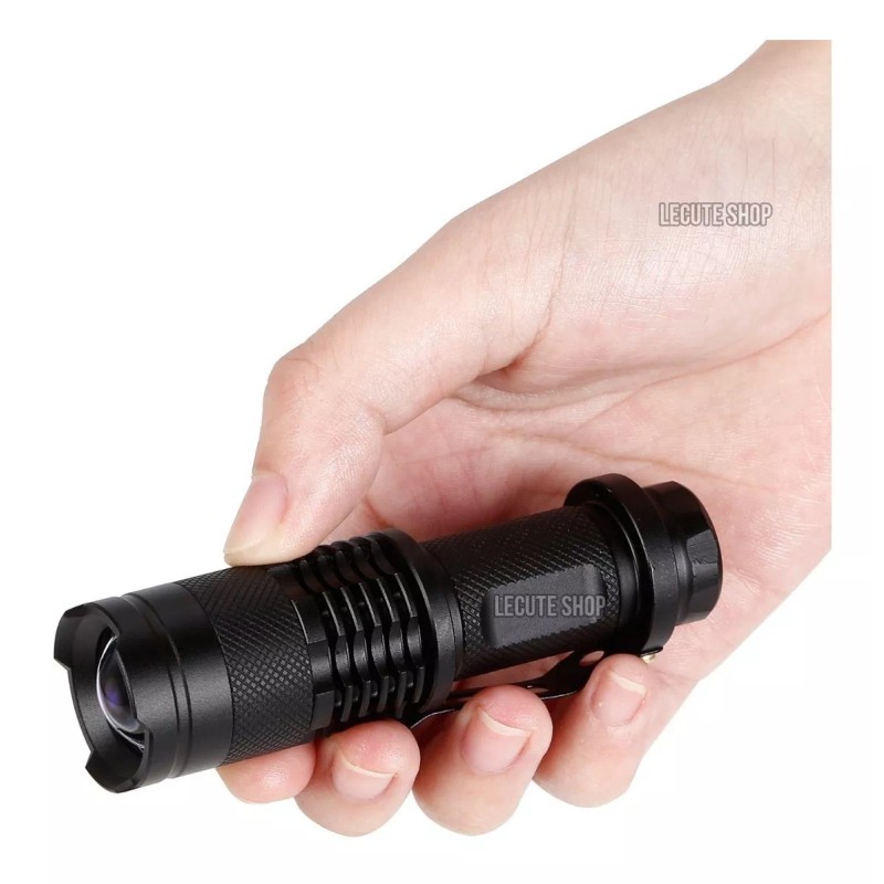 Led Lampara Tactica Uv Luz Negra Led Q5 1200 Lumens