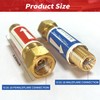 WEDIOU Oxygen Acetylene Flashback Arrestors Set, Regulator End, Standard "B"