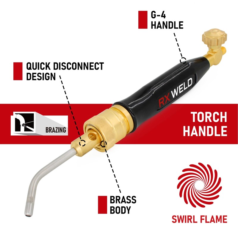 RX WELD Air Acetylene Torch Kit Fuel Gas kit Professional