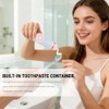 Kit de 2 cepillos de dientes plegables de viaje, manual,