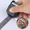Nezyo 2 Pack Identity Protection Roller Stamp Identity Theft, Confidential,