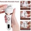 Electric Pedicure Device Replacement Roller Heads,ELMCHEE 3 Different Mineral Stone
