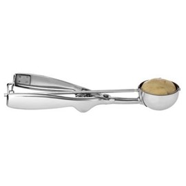 Lakeland Large Stainless Steel Batter Dosing Scoop (1 Scoop for 1 Cupcake) 21cm