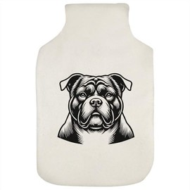 'Bulldog' Hot Water Bottle Cover (HW00036693)