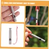 Kisangel Survival Whistle Emergency Signal Portable Keychain Metal Hiking Outdoor