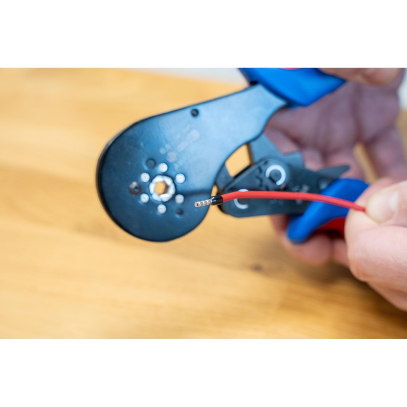 WEICON TOOLS Crimping Pliers 16 mm² HEX, Crimping Pliers for