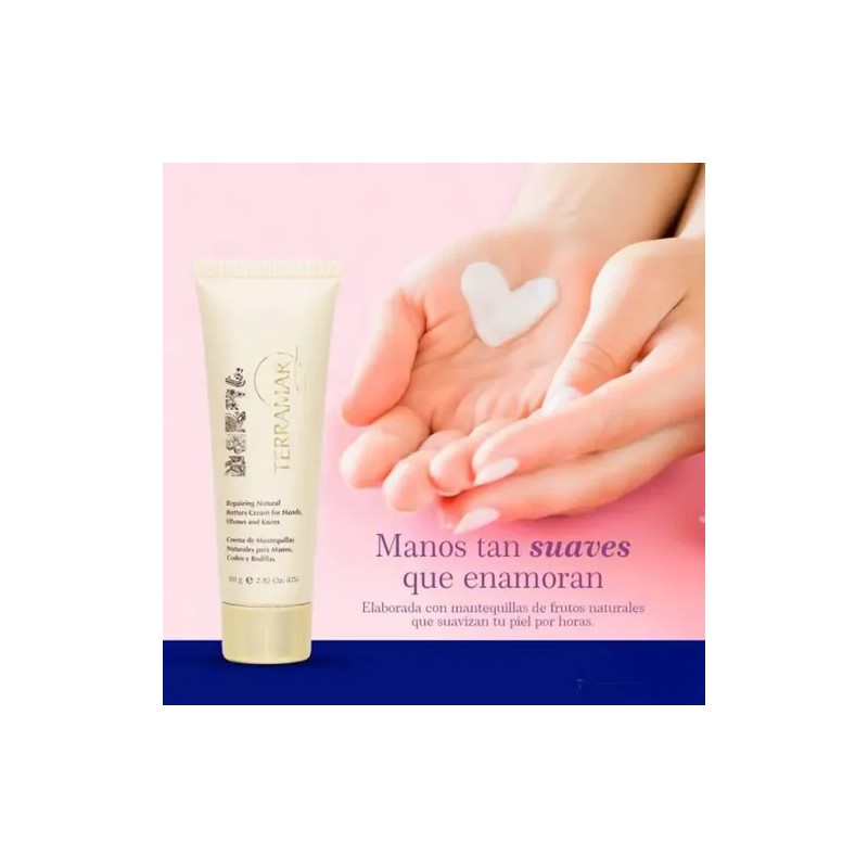 Terramar Crema Para Manos, Codos Y Rodillas, 80 G