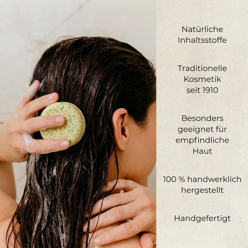 CABRERIZO SOAP Hair Soap/Solid Shampoo for Frequent Use 3 x