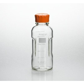 Pyrex Slimline Media Bottle Easy Pour Corning 125ML Glass