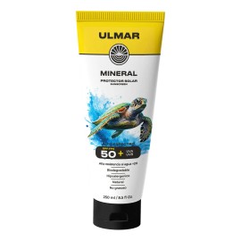 Protector Solar Mineral Ulmar Fps50 Natural Familiar 250ml