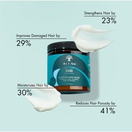 As I Am Bond Repair Hair Mask - 8 oz - Hair Repair Treatment For Damaged Hair - with Moringa, Amla, & Ceramides