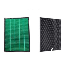 LifeSupplyUSA HEPA and Carbon Filter kit Compatible with Rabbit Air BioGS 2.0 Ultra Quiet Air Purifier RabbitAir Model SPA-550A and SPA-625A