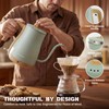 Keebar Gooseneck Electric Kettle, 0.8 L, 1000 W, Auto Shut-Off,