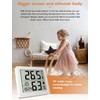 Digitales Thermo-Hygrometer Innen Thermometer Hygrometer Temeo Hygro Indicator 3,1” großer