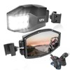 UTV Side View Mirrors, Lumimotor Ranger Side Mirrors Aluminum w/LED