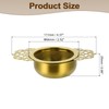 sourcing map 1 Pcs Tea Infuser Filter with Drip Bowl,