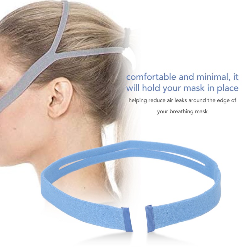 Nasal Pillow Headgear Strap Breathing Machine Mask Head Harness Replacement