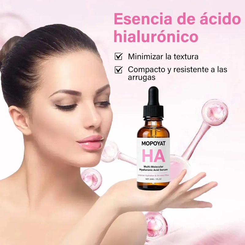 2pcs Ácido Hialurónico Multimolecular Sérum 30ml Todo Tipo De Piel