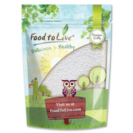 Food to Live Citric Acid Powder, 8 Ounces - Anhydrous, Fine Granules, Food Grade Lemon Salt, Great for Cheese Making, Household Cleaner and Preservative, Good for Bath Bombs, Kosher, Sour Salt in Bulk