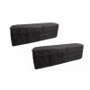 momocar 2PC Rear Trunk Side Storage Box Cargo Organizers For