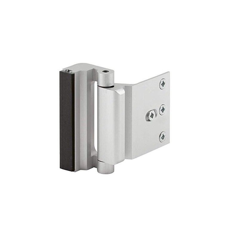 Defender Security Satin Nickel U 10827 Door Reinforcement Lock –