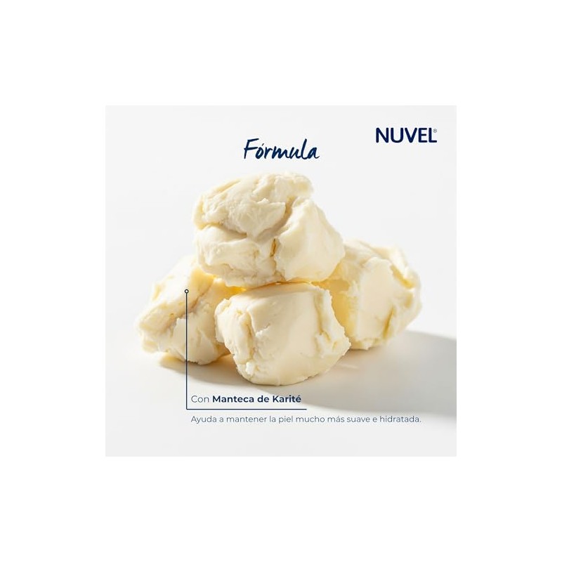 Nuvel Crema Corporal Humectante para Piel Extra Seca con Manteca