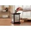 Wood & Silver Plated Tzedakah Box/Charity Box Designed with Shabbat