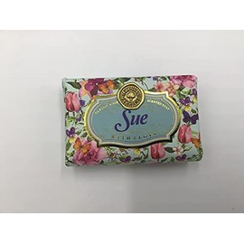 Sue - Gift Soap Bar For Her Birthday Rose Scent Mum Grandmother Cleanser Lather Present Girl
