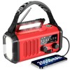 Leaton Emergency Radio NOAA Weather Radio Hand Crank & Solar