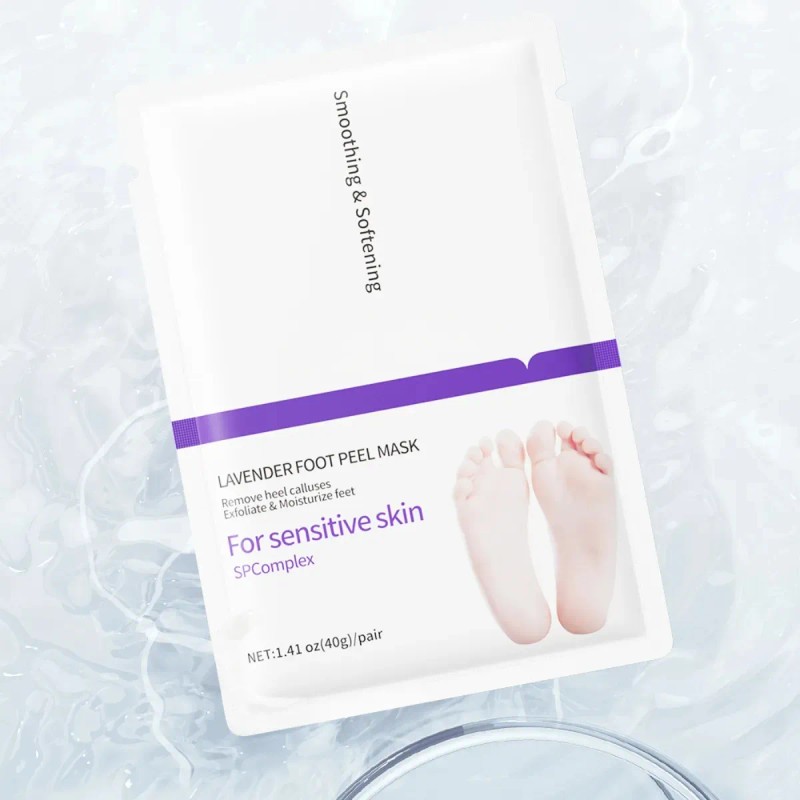 Mascarilla Exfoliante De Pies Elimina Piel Muerta Talones F
