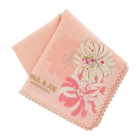 PAUL & JOE 000286-0001-01 PAUL & JOE 000286-0001-01 PAUL & JOE Gauze Handkerchief, 100% Cotton, 16.5 inches (42 cm) x 16.5 inches (42 cm), Pink