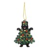 Thyonta Black Cat Christmas Tree Hanging Decoration Pet Dog and
