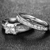 Princess Cut Ring Set (12)