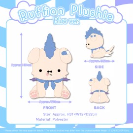 Hololive Fuwawa & Mocococ Abyssgard Birthday Celebration 2024 - Ruffian Plushies