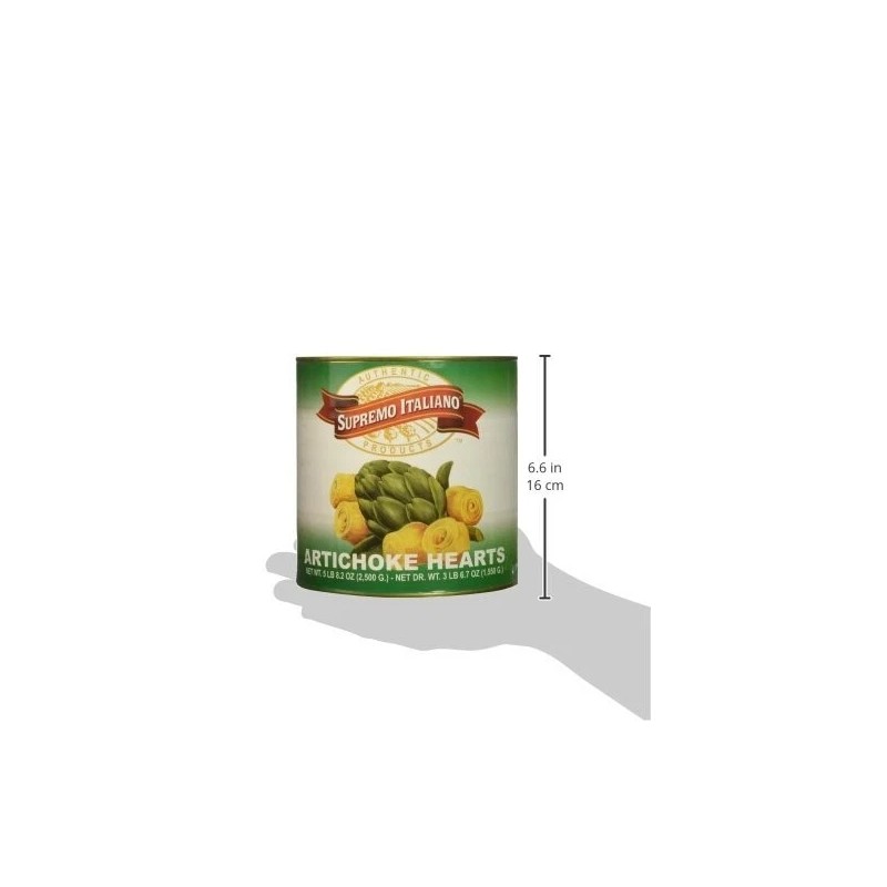 Whole Extra Small Artichoke Hearts, 60-70 Count, 5 Lb 8