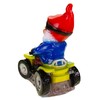 Garden gnome on quad made of shatterproof PVC gnome -