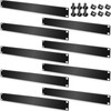 Leinuosen 20 Pcs 1U Blank Panel Metal Rack Mount Filler