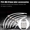 Pack of 10 3D Printer Pc4-M10 Connector, Pc4-M10 Connector, Pc4-M10