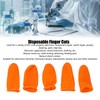 Latex Finger Cots Disposable, 100Pcs Finger Covers Large Size, Non