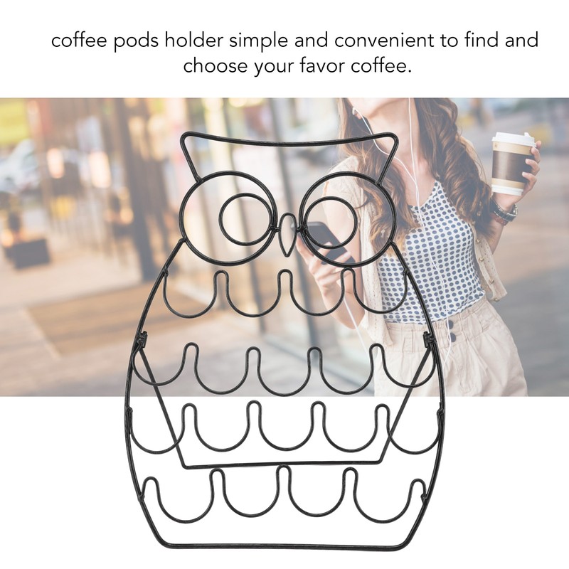 Coffee Pod Holder Coffee Pods Storage Organizer Stand Large Capacity
