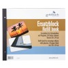 Goldbook spare block 29x24 30 Pages black+ Schrauben 83076