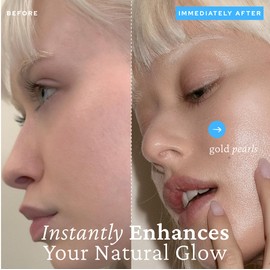 belif belif Super Drops Niacinamide Vitamin C Golden Glow Serum, 2-in-1 Hydrating Makeup Primer,lluminator and Highlighter to Blur Pores & Even Skin Texture, PHA, Korean Skin Care