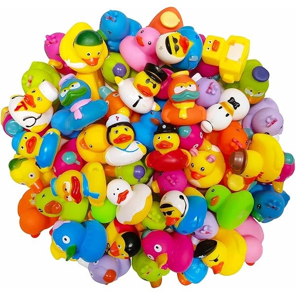 Rubber Ducks in Bulk,Assortment Duckies for Jeep Ducking Floater Duck