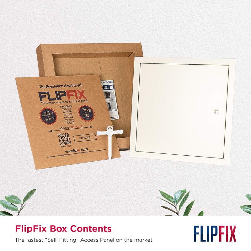 FlipFix Metal Access Panel - Picture Frame - Non Fire
